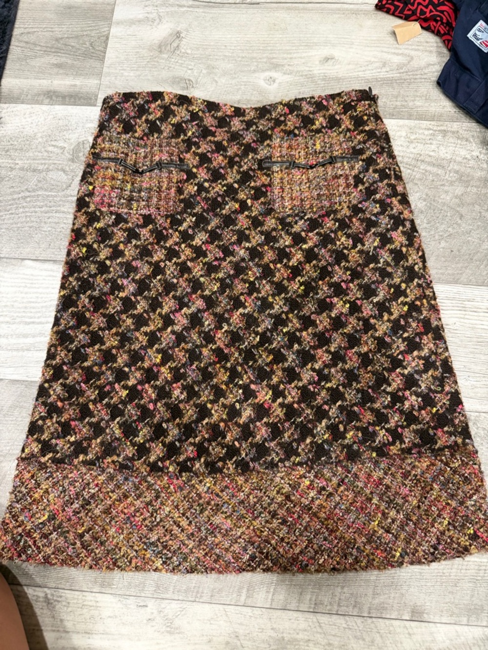 Cynthia steffe Tweed A-Line Skirt
